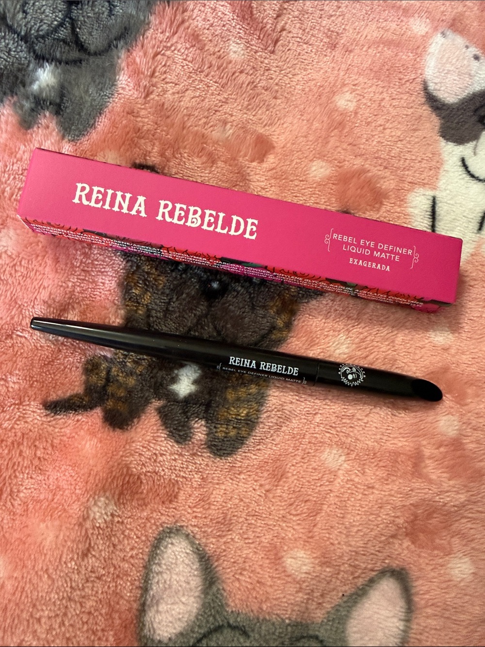 Reina Rebelde Black Liquid Matte Eyeliner - Rebel Eye Definer